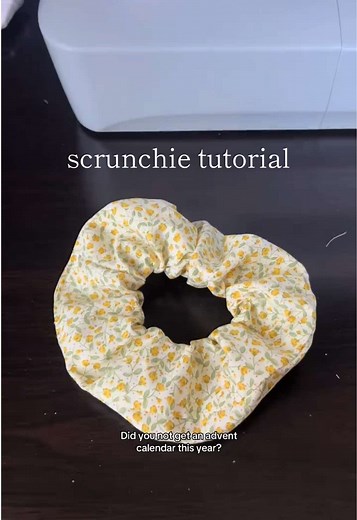 Free Scrunchie Sewing Tutorial for Beginners