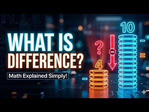 What Does Difference Mean In Math? Explained With Step-By-Step Examples