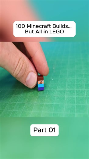 100 Lego Minecraft Builds for Micro Steve
