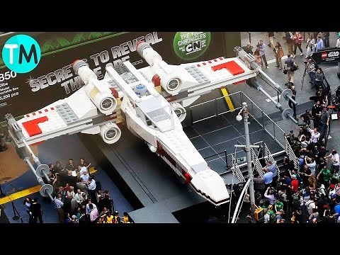 10 Increíbles Creaciones Hechas Con LEGO (Tamaño Real)