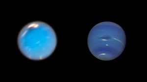 Hubble Space Telescope tracks changes in giant storms on Neptune