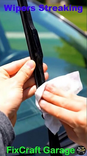 Wipers Streaking Try This First! #automobile #carhacks #cheapcarfix #carrepair #diycarrepair #car