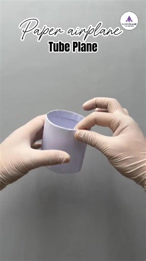 2.9K views · 15 reactions | Paper Plane Tutorial Unique Tube shape and can fly 1000 FEET EASY- Tube Plane ✈️ ⭕️ #vvvreview #papercrafts #origami #diy #paperairplane #paperairplane #paperplane #paperplanetutorial | KTCrafts | Facebook