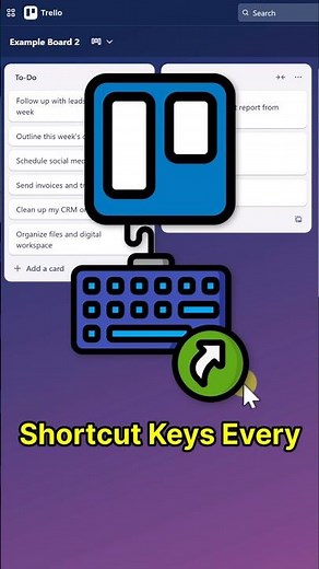 Trello Shortcuts You NEED to Know! #shorts