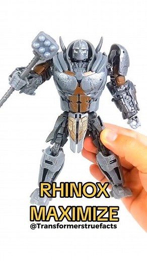 6.3K views · 133 reactions | Rhinox Maximize Studio Series 103 Rhinox Transformers Rise Of The Beasts. #TransformersRiseOfTheBeasts #transformers #rhinox #beastwars #transformerstruefacts #beastwarstransformers #transformersfigures #transformerstoys #studioseries103 #transformersg1 | Transformers True Facts | Facebook