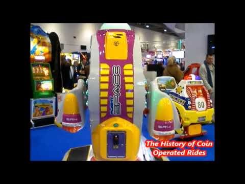 2010s Falgas Coin Operated Ferris Wheel Kiddie Ride - Galaxy Space Flight