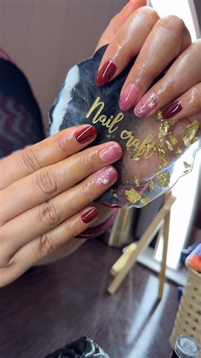 Nail Craft on Instagram: "Nail art on Natural nails 💕 . . #nailart #nailsofinstagram #nailtech #naildesigns #nailinspo #nailsoftheday #nails #gelpolish #nailsnailsnails #naildesign"