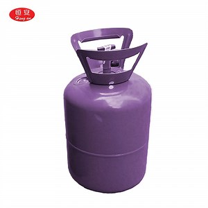 [Hot Item] Hengan DOT and Kgs Certified Helium Gas Cylinder 7L Disposable Empty Helium Gas Tank