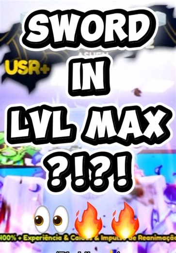 Espada Lvl Max em Arise Crossover no Roblox