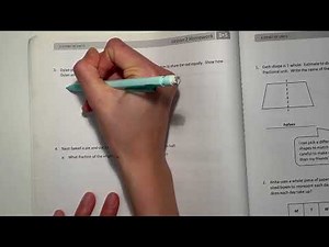 Eureka Math Grade 3 Module 5 Lesson 2 (Succeed) | #fractions #mathwithaubrey