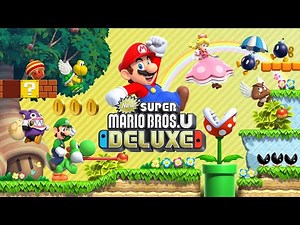 Our First Time Playing New Super Mario Bros U Deluxe (Brother and Sister)