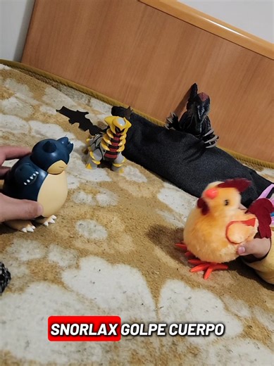 combate flash #gallo #snorlax #pokejap #pokebattle