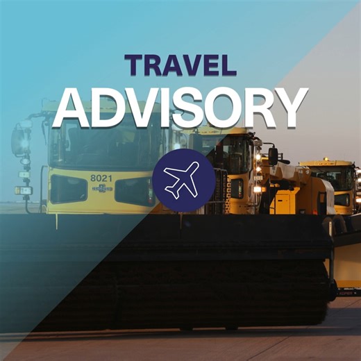 WINTER WEATHER UPDATE 🌨️🛫 DFW continues to closely monitor the winter storm and is closely coordinating with airport partners. Crews are prepared to treat airfield and roadway surfaces as conditions require to support safe airport operations – DFW's top priority. Travelers are encouraged to 🚘monitor local road conditions, ⌚allow extra time getting to DFW, and ✈️check flight status with their airline. Follow us on X for real-time airport updates through the weekend: https://dfw.to/x | DFW Airp