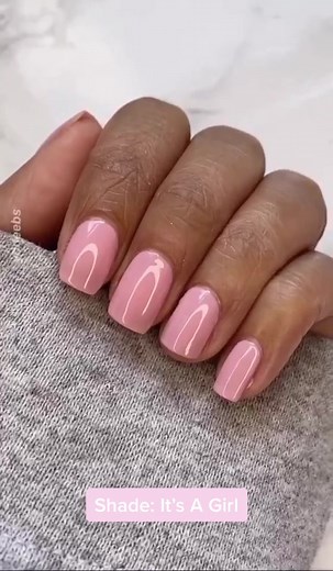 DIY Mani Nail Tutorial Using OPI It's A Girl | ColorIsTheAnswer