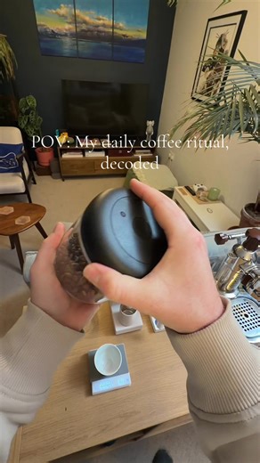 Daily ritual 👇 20g of coffee Grind: medium coarse Soak the filter paper Bloom with 60ml Wait 45sec Pour steady upto 500ml Swirl Pour Enjoy #coffee #filtercoffee #homebarista #coffeetime