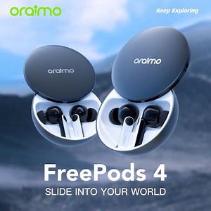 Experience true wireless freedom with oraimo FreePods4. Check out our new product video!" #oraimoFreePods4 #TrueWirelessEarbuds #MusicCompanion #WirelessAudio | oraimo