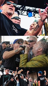 Dexter singing “Bro Hymn” with @jimlindbergpw @_pennywise & @fatmikedude at the final @nofx show in Los Angeles. 🎥: @23punk_ | The Offspring