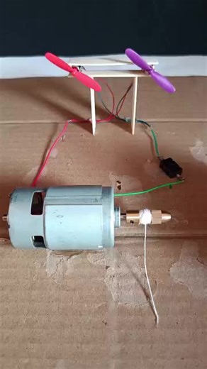 DC Motor Science Experiment Project 🤯 #diyproject #diy #experiment #scienceexperiments #creatorsearchinsights