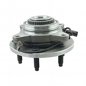 Front Wheel Bearing and Hub Assembly with ABS & 6 Lug, 45 Spline, Fits 4WD/AWD Ford F-150 2005-2008, Lincoln Mark LT 2006-2008, Aftermarket Replacement 515079, Left or Right