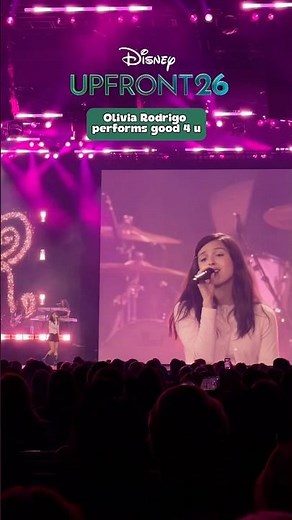 Olivia Rodrigo performs good 4 u at Disney Upfront! #DisneyUpfront #OliviaRodrigo