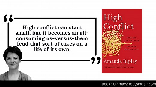 High Conflict Summary by Amanda Ripley