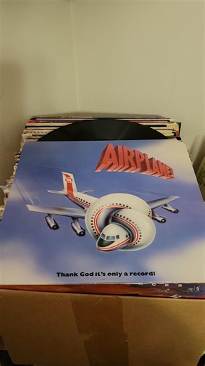 bee gees stayin' alive airplane! soundtrack #retro #vinyl #record #album #airplane #beegees