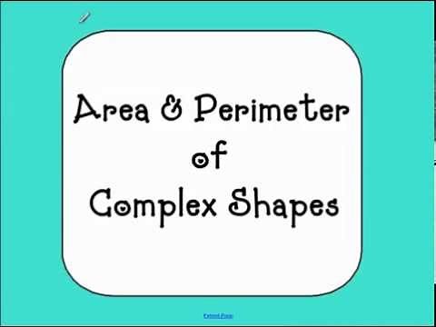 Area and Perimeter of Complex Shapes