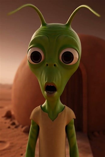 Alien's Best Friend Gone Missing 👽🐕‍🦺 #AlienLife #MissingPet #DogLover #SpaceVibes #SciFiShorts