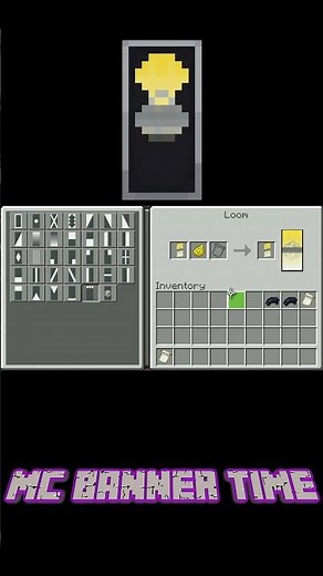 Minecraft Lightbulb Shield Banner Design Short - It's Banner Time!