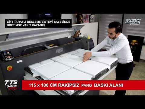 Dtg Digital M Serisi M6 Xl Baskı Makinesi Tanıtımı