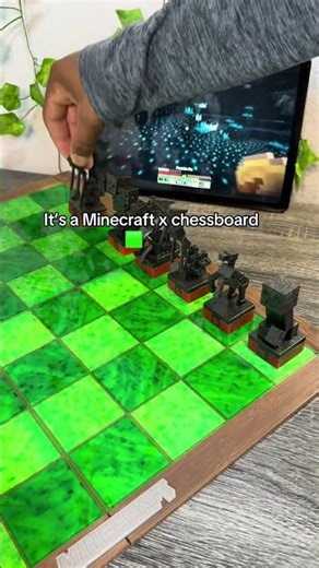 These Minecraft chess pieces look amazing 🤩