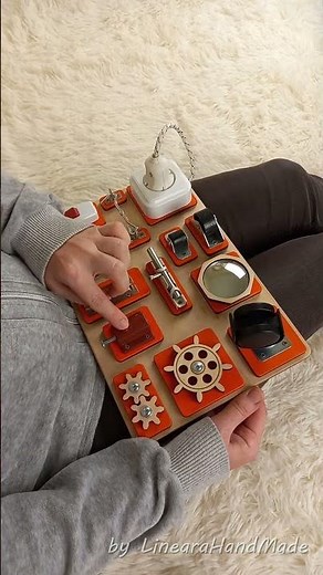 Dementia Activity Board for Elderly | Fidget Toy for Adults & Alzheimer’s Care | LinearaHandMade