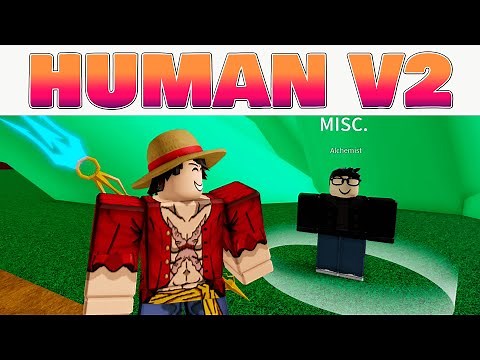 HOW TO GET THE HUMAN V2 RACE IN BLOX FRUITS - STEP-BY-STEP GUIDE ON HOW TO GET THE HUMAN V2 RACE