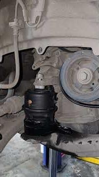 change engine mounting and Aram Bush fitting #auto #mechanic
