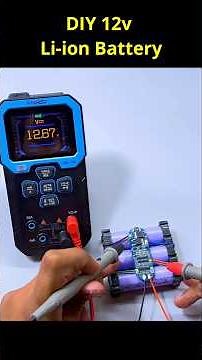 DIY 12v Li-ion Battery | Electronic Project