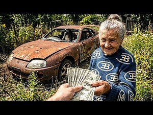 ASMR Car Restoration! Abandoned Toyota Supra MK4 Brought Back to Life