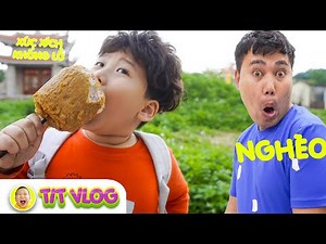 TITus mắt híp và người cha nghèo ♥ Dậy trẻ tiết kiệm | TITus VLOG