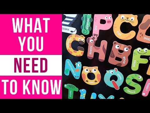Review: SpriteGru Animal Alphabet Magnetic Letters