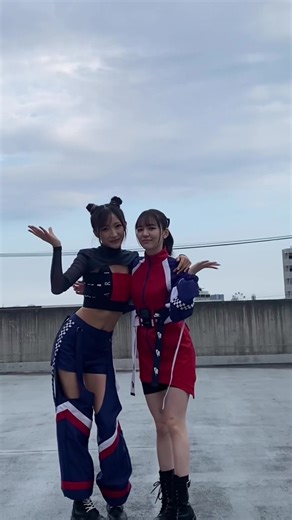 ツンツン☝️#どっち #ガールズどっち #Girls2 #ガールズガールズ #小川桜花 #増田來亜 #Girls2LIVETOUR2023_activate #アクセラレイト #NewMusic