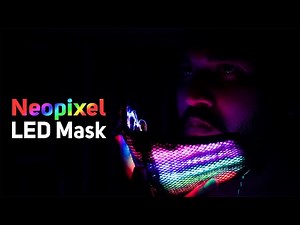 Neopixel facemask using arduino