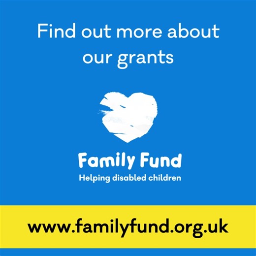 Apply to Family Fund today. Grants are available for families raising a disabled or seriously ill child including: family breaks, computers and tablets, games consoles and home furniture. Find out more on our website: https://www.familyfund.org.uk/grants/ | Family Fund