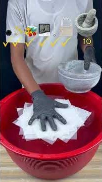 How much tissue paper dose it take to make the object float what happend next? #experimnent
