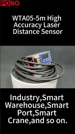 WTA05 High Accuracy Laser Distance Sensor Video #lidar #automobile #distance #sensor #industry