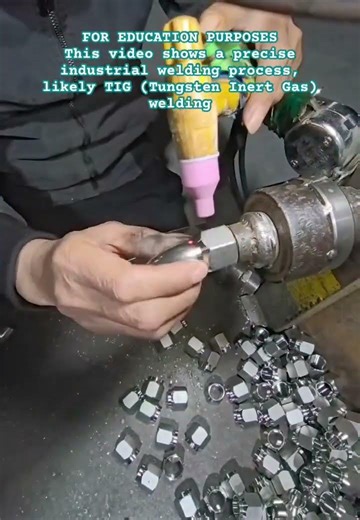 TIG (Tungsten Inert Gas) welding #shorts #Manufacturing #Welding #TIGWelding #MetalWork #tech #diy