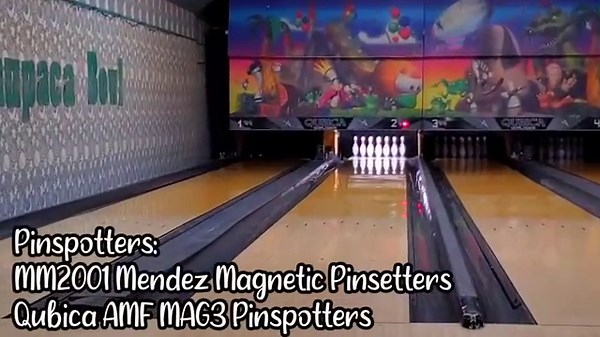 Bowling at Waupaca Bowl (MM2001 Mendez Magnetic Pinsetters)
