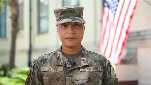 1.5K views · 23 reactions | Senior Master Sergeant Rahjanaye Bailey is the Deputy Major Command Functional Manager at Air Education and Training Command, Intelligence, Surveillance, and Reconnaissance Directorate. She shares her Air Force story and why she continues to serve. (U.S. Air Force video by Andriy Agashchuk). | Air Education and Training Command | Facebook