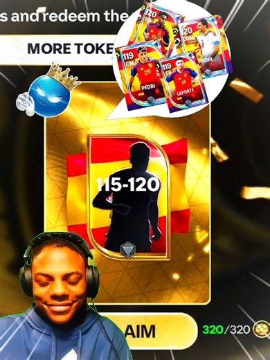 Spain 115-120 free pack try your luck 👀🤔? #fcmobile #fyp | fc mobile