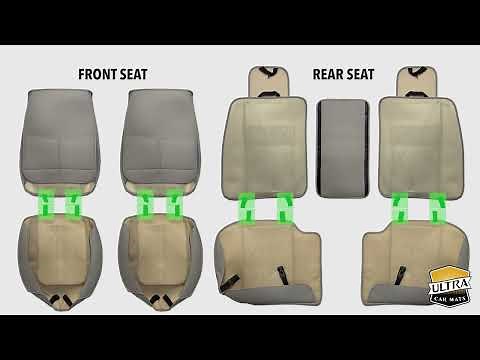 Ultra Car Seat Covers Installation Tutorial | UltraCarMats.com