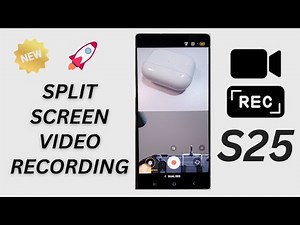 🎥 How to Start Split Screen Video Recording on Samsung Galaxy S25/S25+/Ultra – Dual Cam Magic!