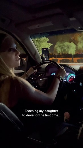 My daughter’s reaction to feeling the car move an INCH is pretty priceless.